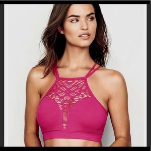 Victoria’s Secret Small Pink Strappy Bralette